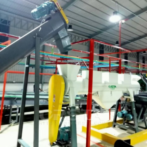 废旧电视机壳回收生产线，PBT475电视机拆解废塑料处置机